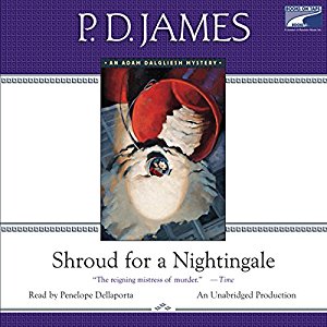 travel nurse audiobooks, Shroud for a Nightingale